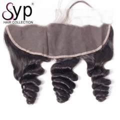 Cheap Human Hair Lace Frontal Pieces 13x4 Malaysian Loose Wave