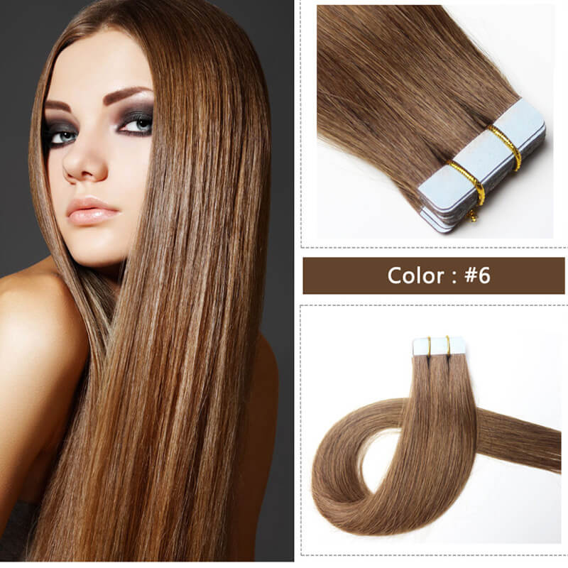 Custom Best 40 Piece Tape In Hair Extensions Brand For All Colors,HAIR ...