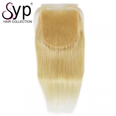 6x6 Lace Closure 613 Straight Russian Blonde Hair Vendor
