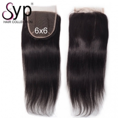 6x6 Swiss Lace Closure Frontal Straight Hair Freestyle Part