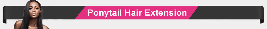 Ponytail Human Hair Extension