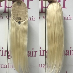 Long Blonde Hair Ponytail Extension 613 Straight Hairstyles
