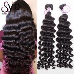 Peruvian Natural Wave Wholesale Human Hair Weave Bundles for Sew In