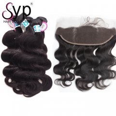 Malaysian Body Wave Full Sew In With Lace Frontal Closure Hair Store