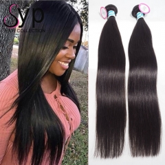 3 Bundles of Malaysian Straight Human Hair Weave Sew In For Sale