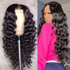 180 Density Peruvian Full Lace Wigs Wet And Wavy Human Hair In Stock