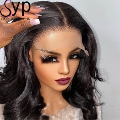 200 Density Breathable 7x7 Lace Closure Wig Human Hair Body Wave Near Me